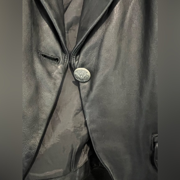 Moda International Leather Jacket - Picture 4 of 4